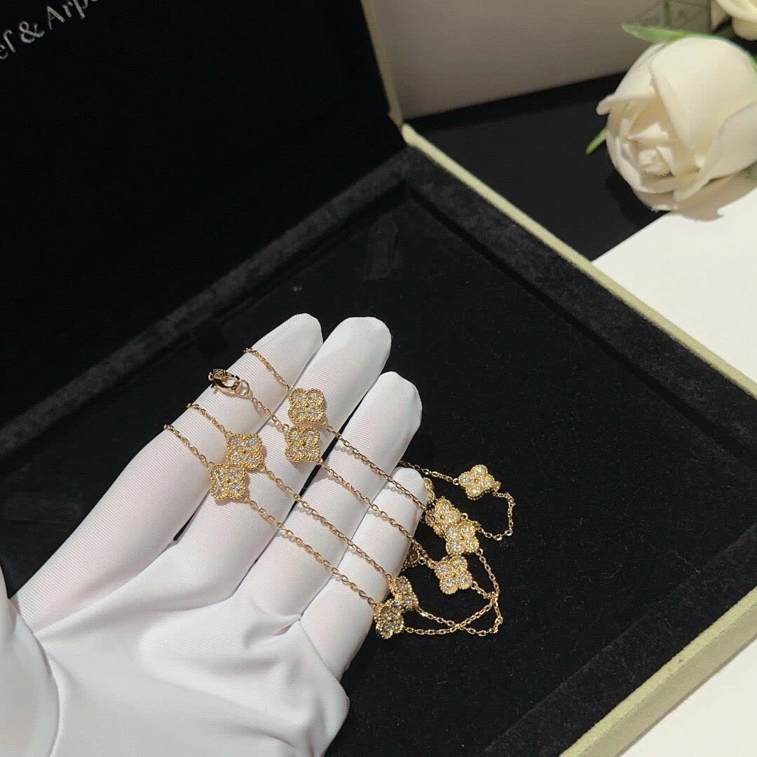 Van Cleef & Arpels Vintage Alhambra Necklace